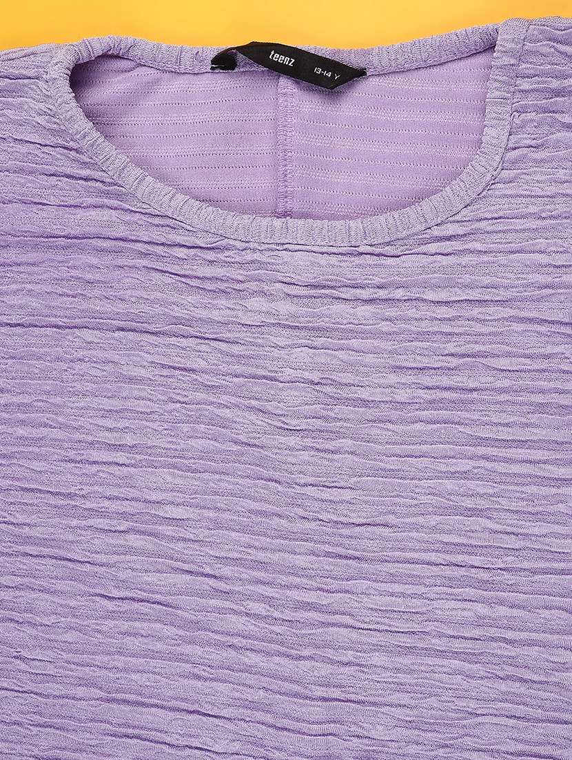 purple cotton blend tshirt - 22278498 -  Standard Image - 2