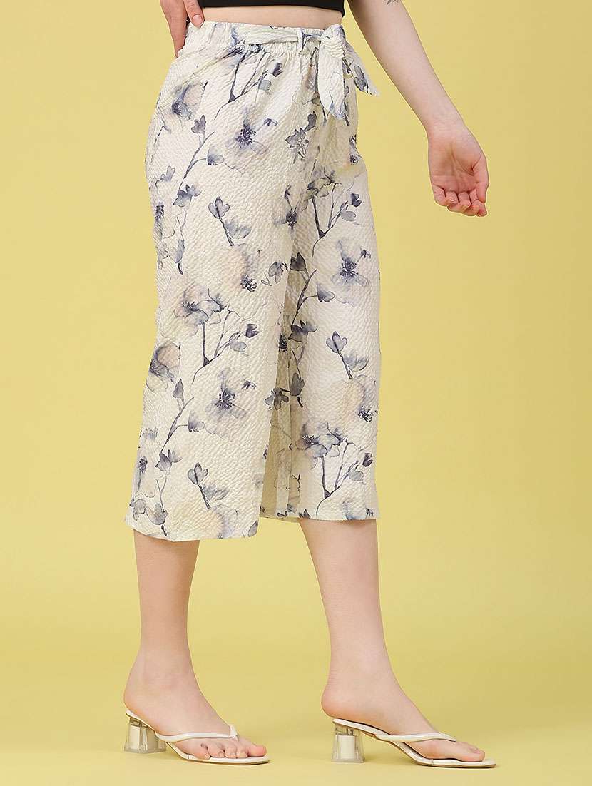 women printed mid rise capri - 22278500 -  Standard Image - 2