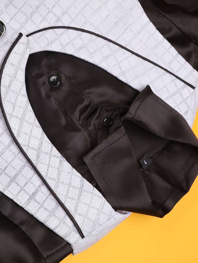 grey cotton full length sets coords set - 22278535 -  Standard Image - 2