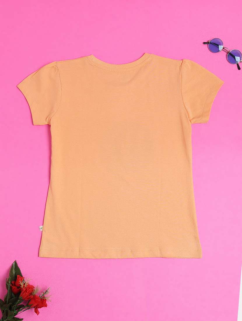 girls printed short sleeve tee - 22278591 -  Standard Image - 2