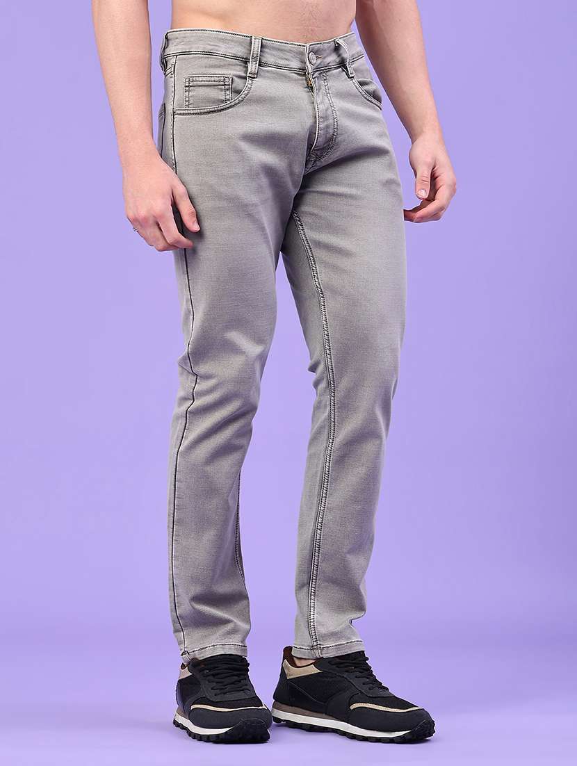 men washed mid rise full length jeans - 22278807 -  Standard Image - 2