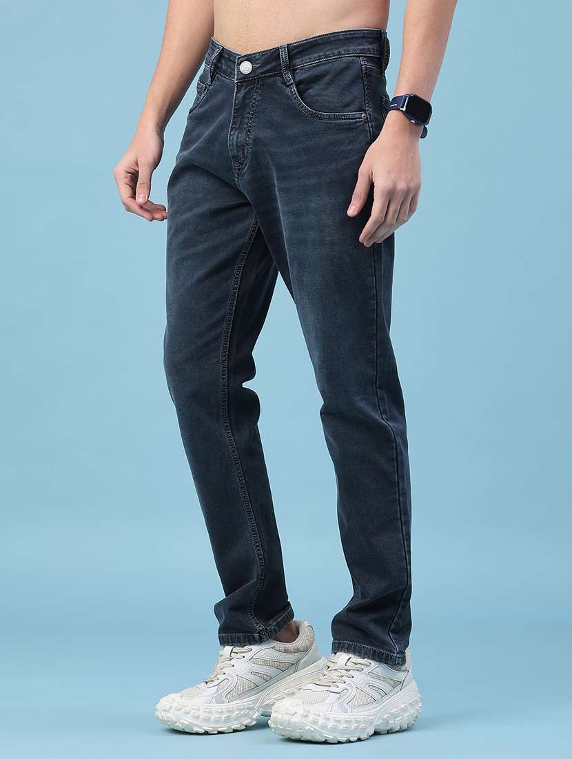 men washed mid rise full length jeans - 22278829 -  Standard Image - 2