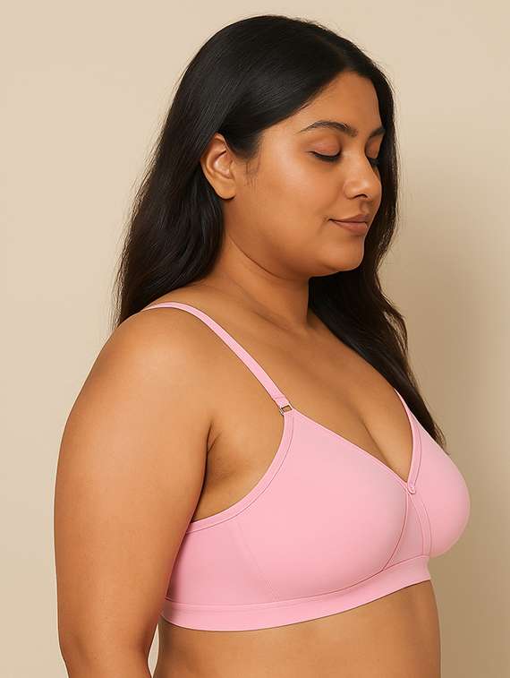 women plus size solid minimizer bra - 22279201 -  Standard Image - 2
