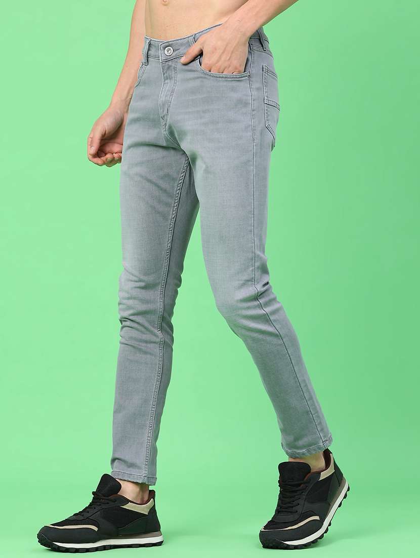 men washed mid rise full length jeans - 22279804 -  Standard Image - 2