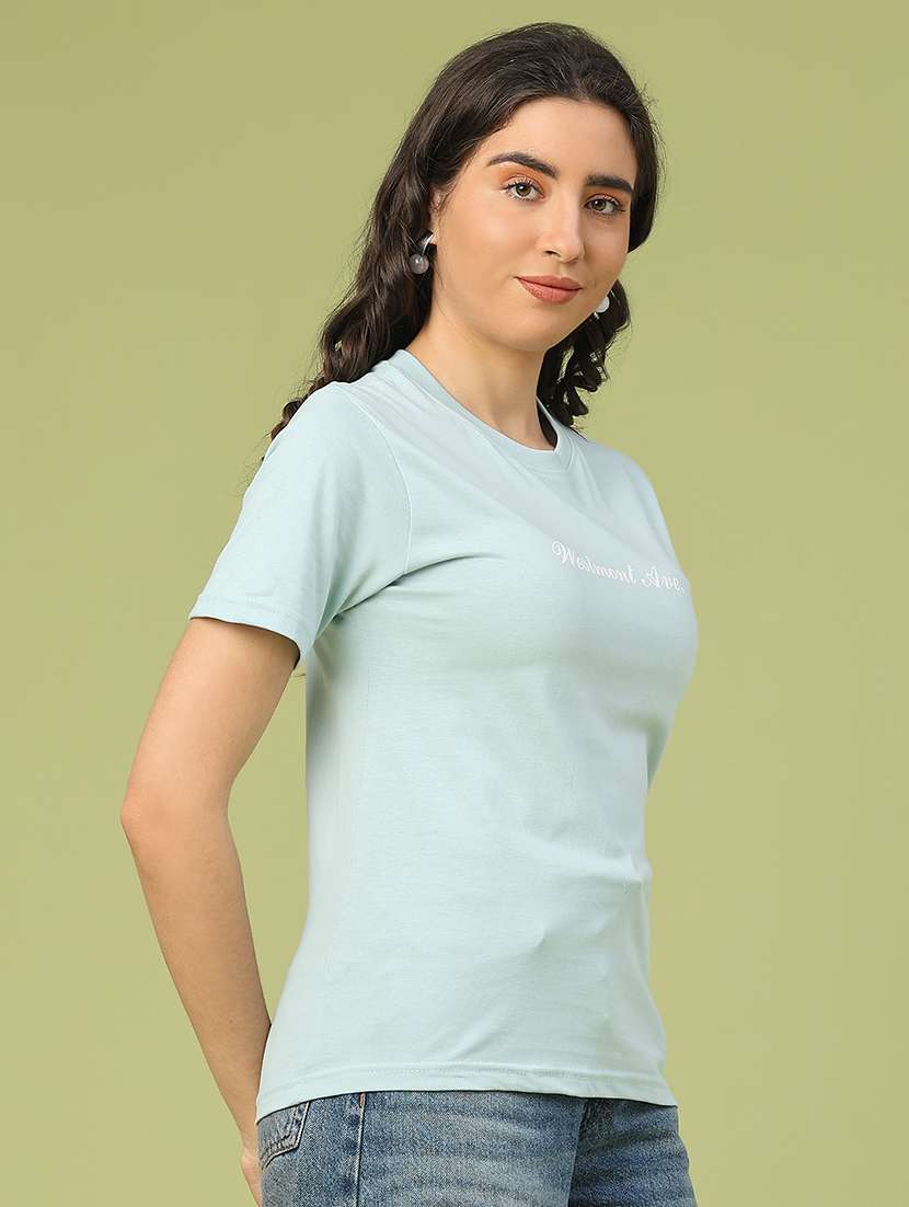 women printed short sleeve t-shirt - 22280014 -  Standard Image - 2