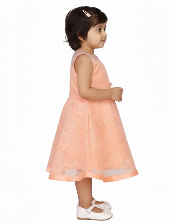 kids self design round neck dress - 22280241 -  Standard Image - 2