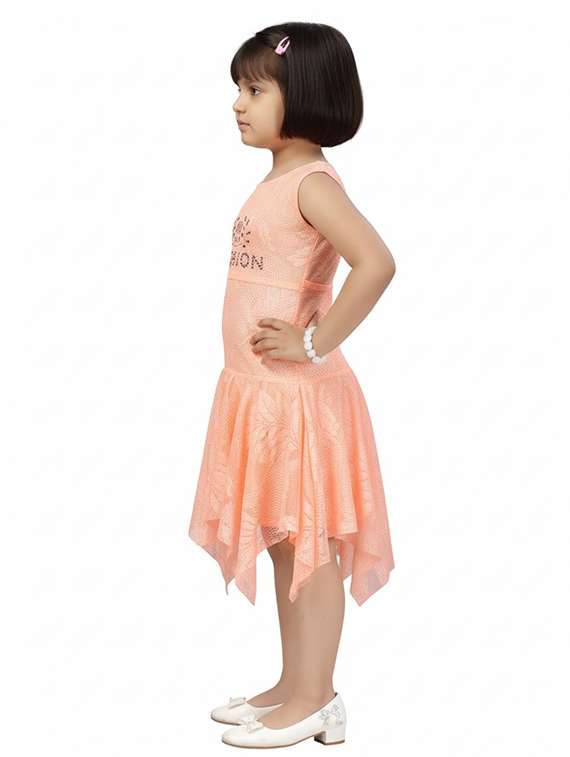 kids self design round neck dress - 22280245 -  Standard Image - 2