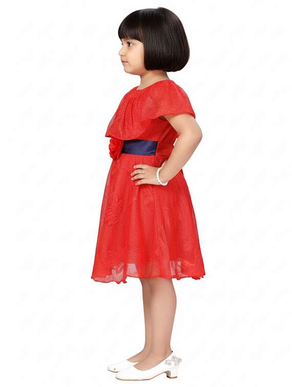 kids self design round neck dress - 22280248 -  Standard Image - 2