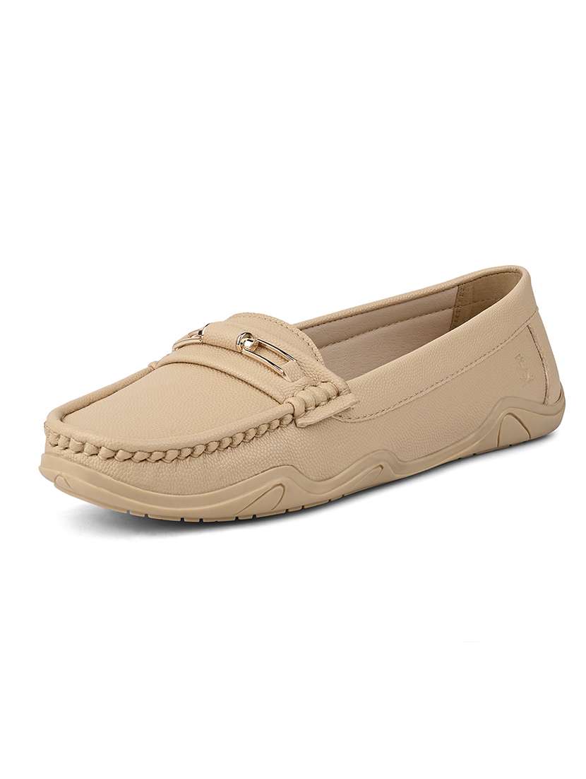 women solid slip on loafer - 22280423 -  Standard Image - 2