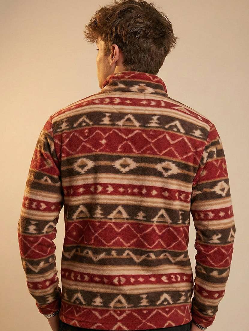 men printed long sleeve regular fit sweatshirt - 22280438 -  Standard Image - 2