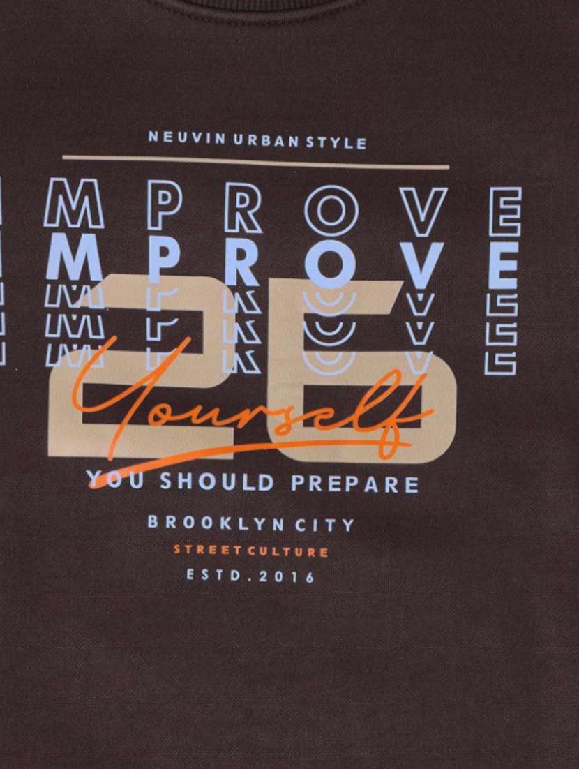 boys printed long sleeve sweatshirt - 22280734 -  Standard Image - 2