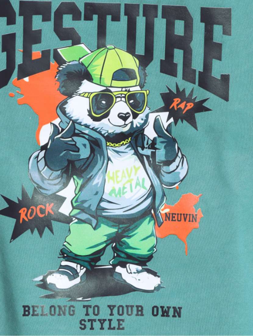 boys printed long sleeve sweatshirt - 22280736 -  Standard Image - 2