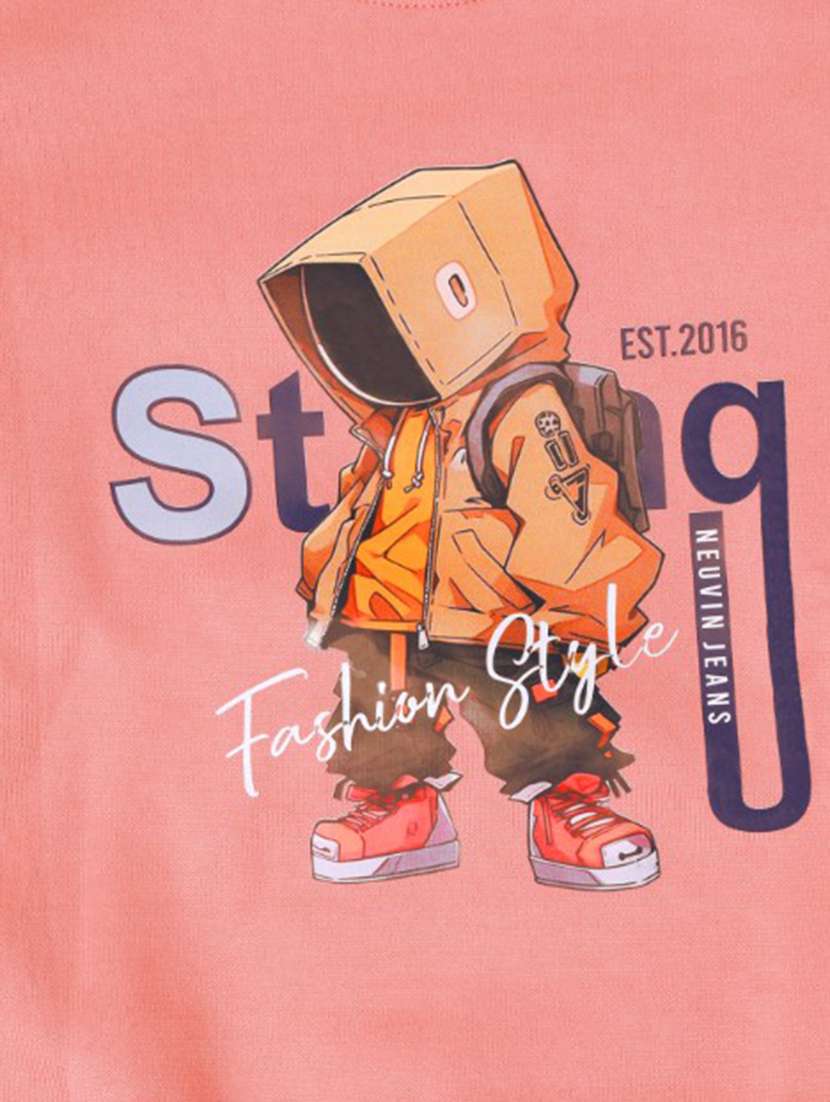 boys printed long sleeve sweatshirt - 22280737 -  Standard Image - 2