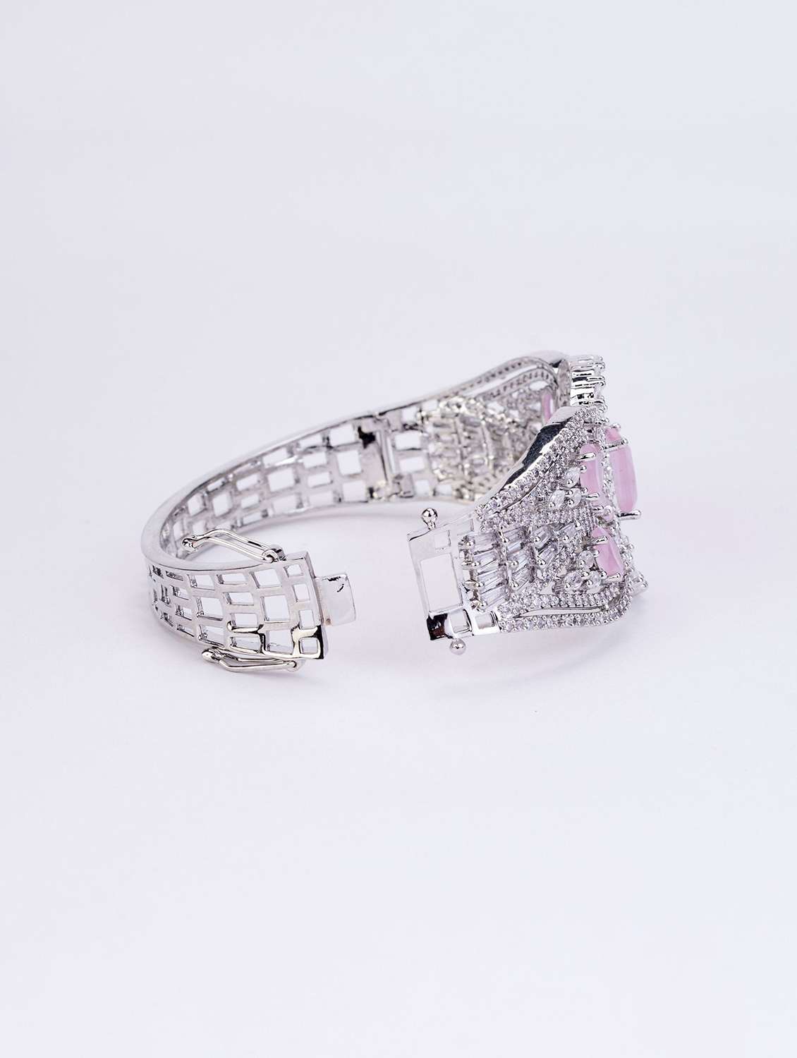 opal touch rhodium plated bracelet - 22280812 -  Standard Image - 2