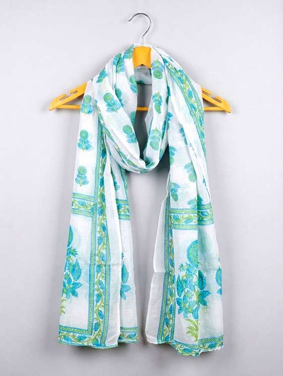 women floral printed dupatta - 22280984 -  Standard Image - 2