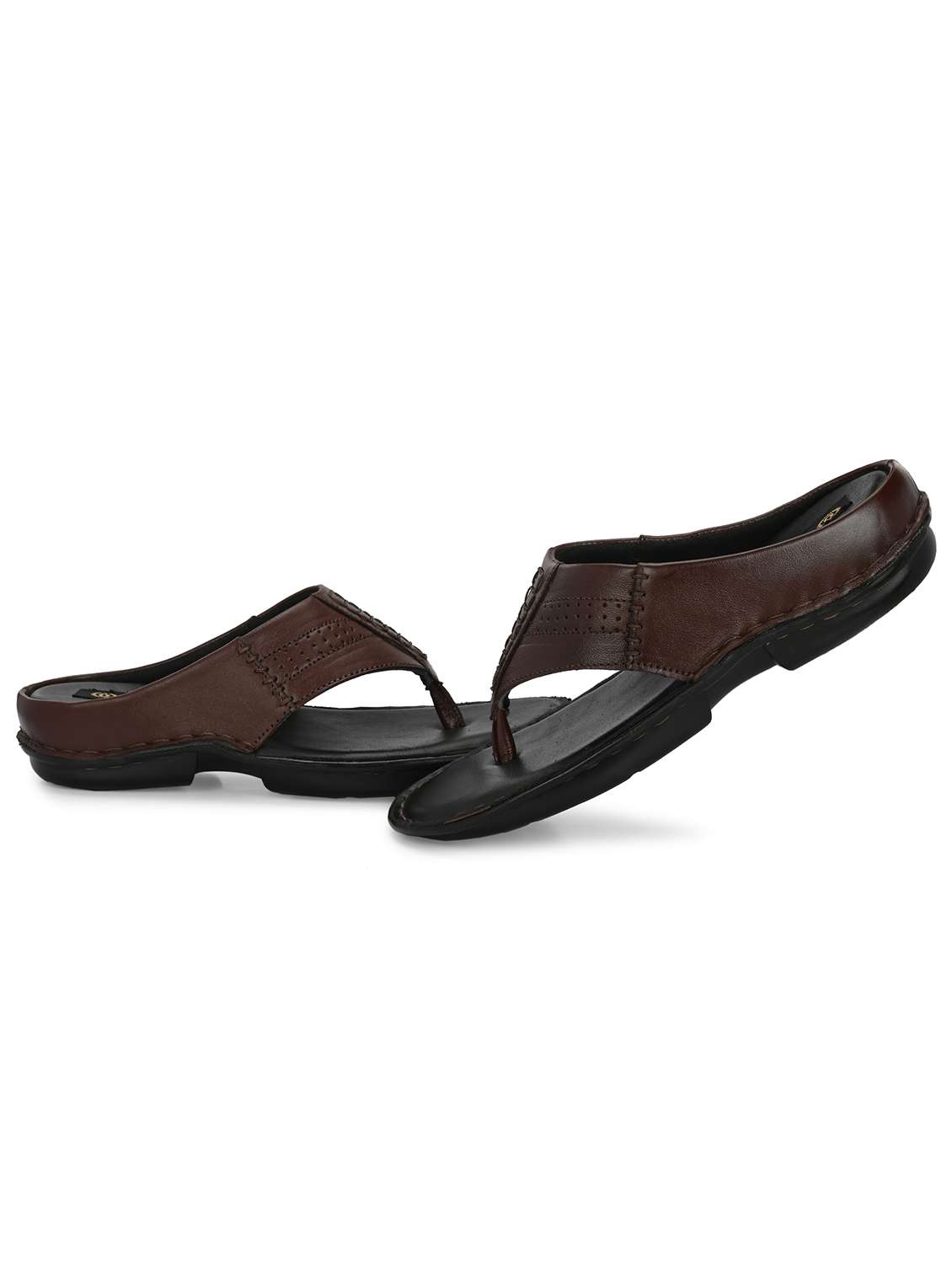 mnen brown slip on slipper - 22281006 -  Standard Image - 2