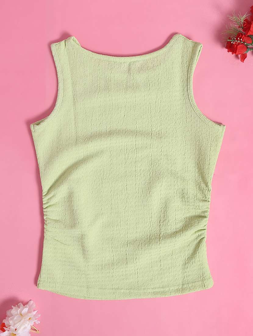 light green cotton tank top - 22281255 -  Standard Image - 2