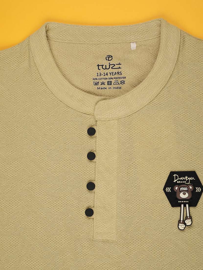 kids green cotton blend t-shirt - 22281290 -  Standard Image - 2