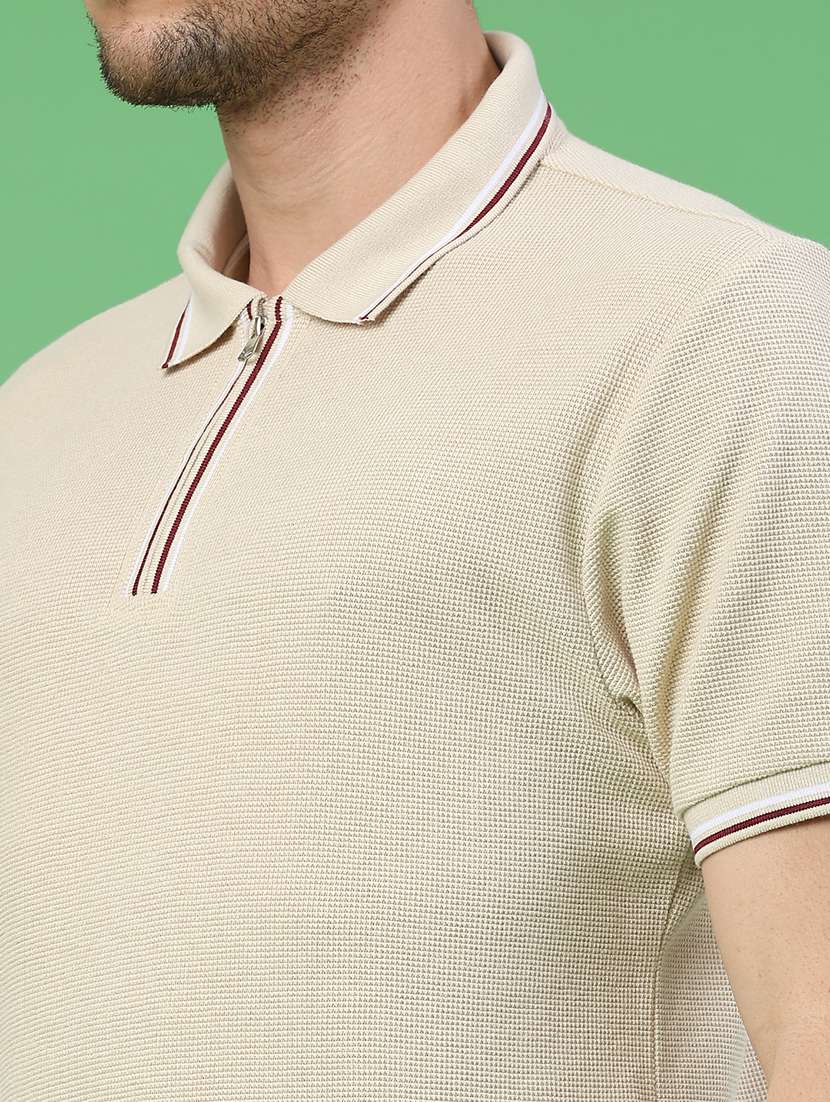 men self design short sleeve regular fit polo t-shirt - 22281653 -  Standard Image - 2