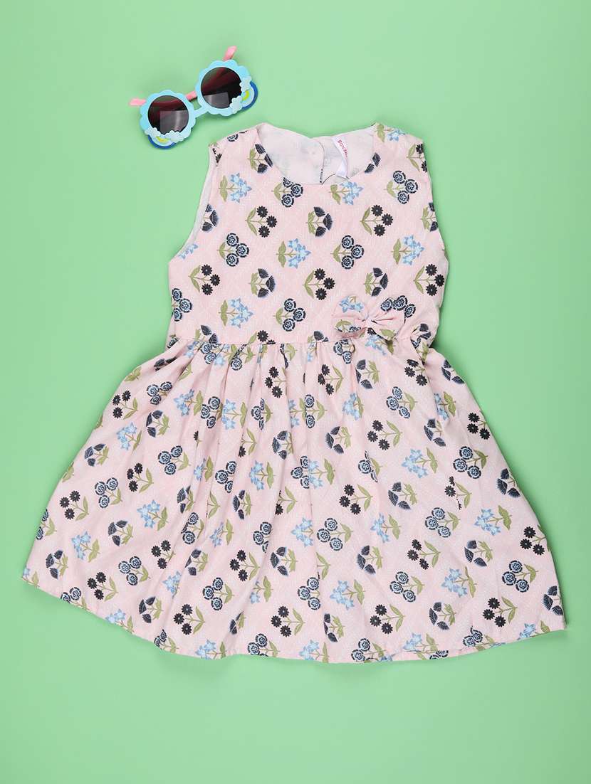 pink cotton frock - 22281887 -  Standard Image - 2