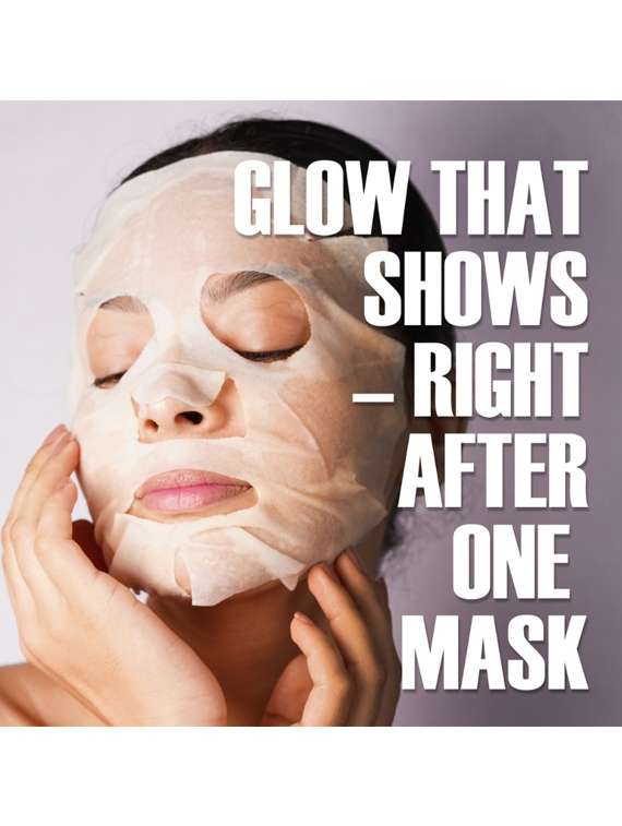 set of 3 moisturizing & hydrating sheet mask with hyaluronic acid - 22282364 -  Standard Image - 2