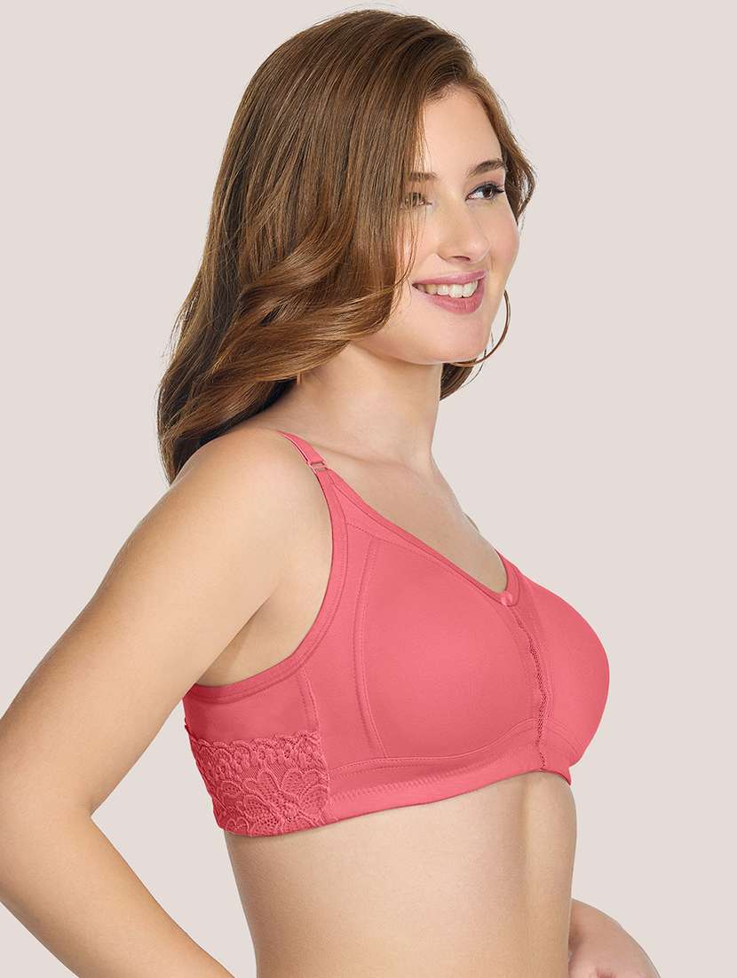 women solid full coverage minimizer bra - 22282388 -  Standard Image - 2