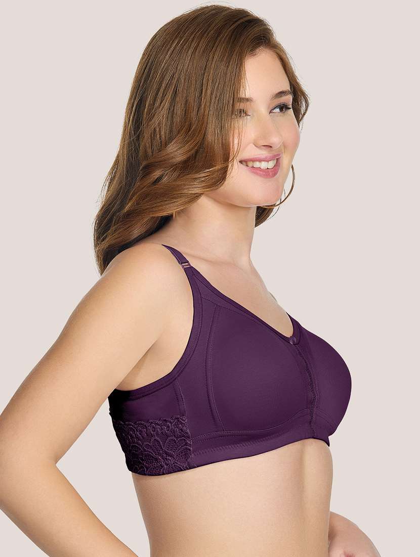 women solid full coverage minimizer bra - 22282390 -  Standard Image - 2