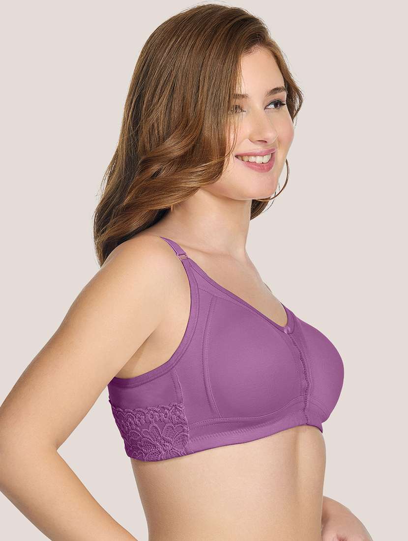 women solid full coverage minimizer bra - 22282391 -  Standard Image - 2