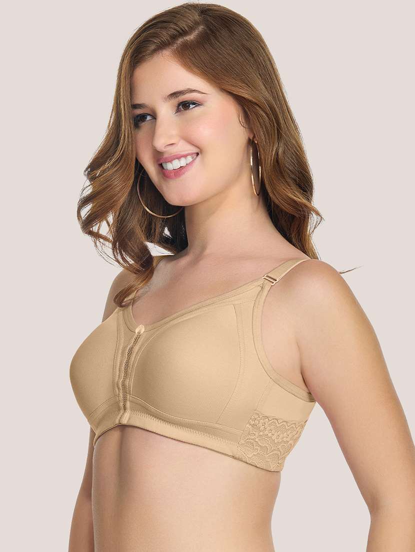 women solid full coverage minimizer bra - 22282392 -  Standard Image - 2