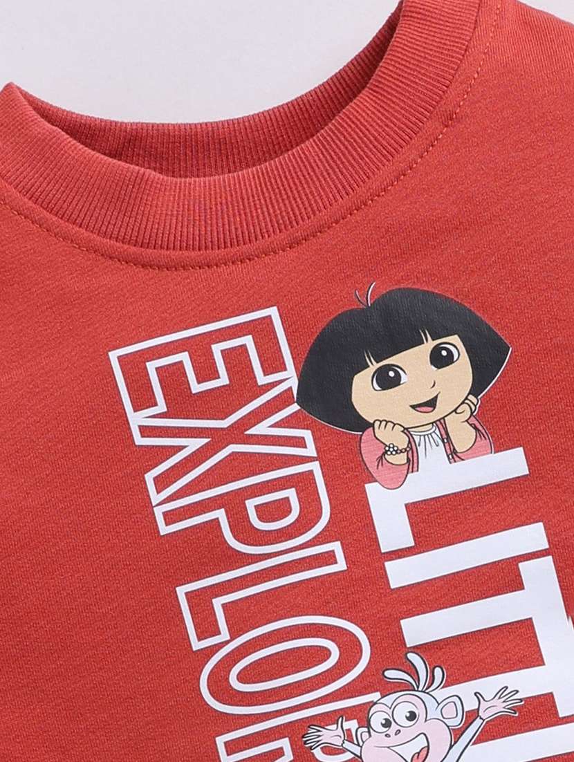 girls printed long sleeve sweatshirt - 22282427 -  Standard Image - 2