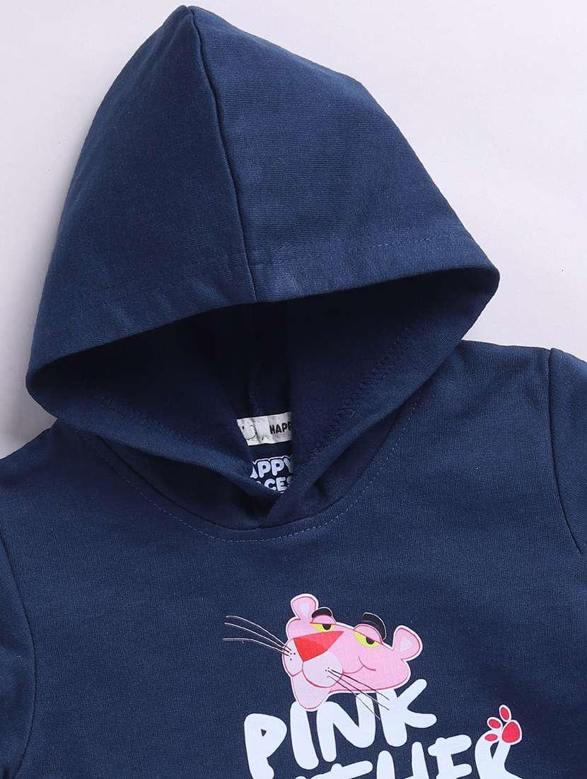 girls printed long sleeve hooded sweatshirt - 22282428 -  Standard Image - 2