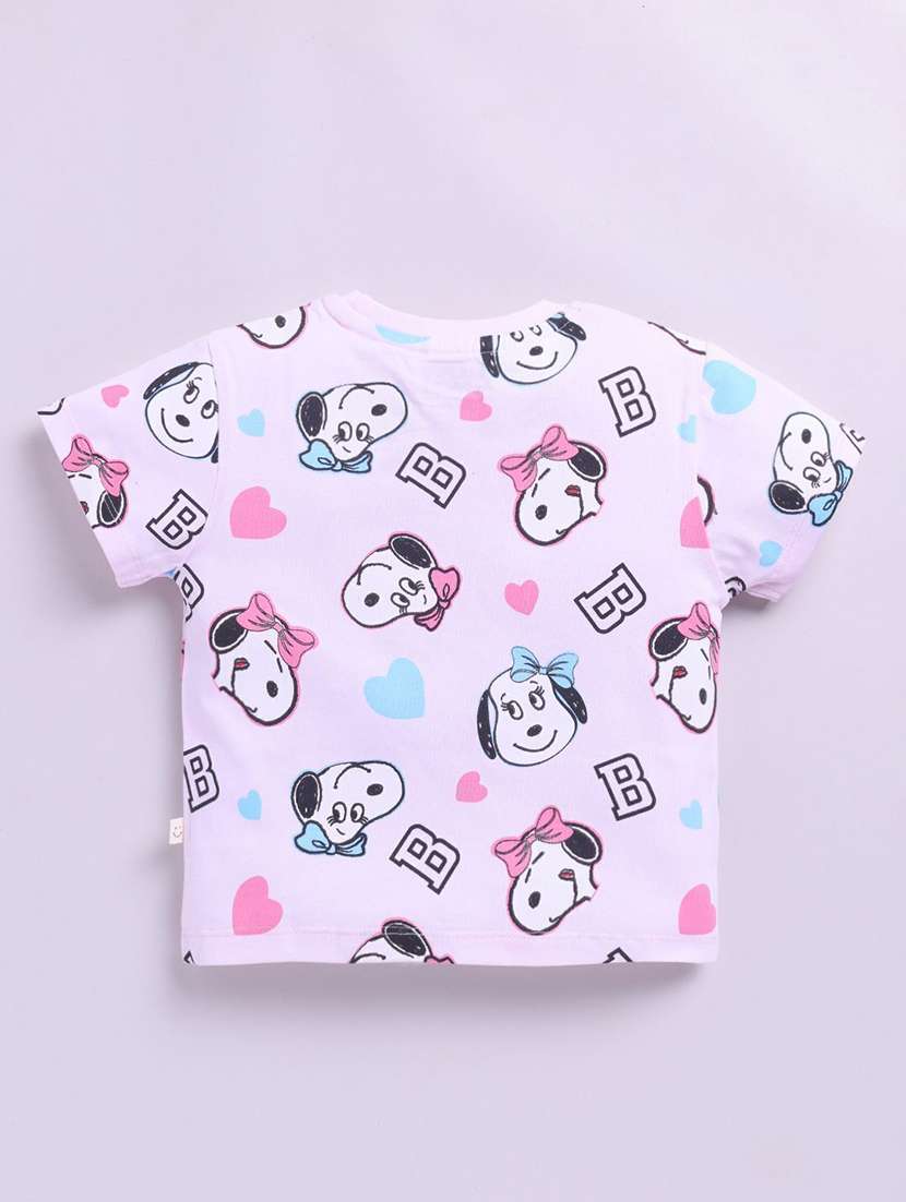 girls printed short sleeve tee - 22282441 -  Standard Image - 2