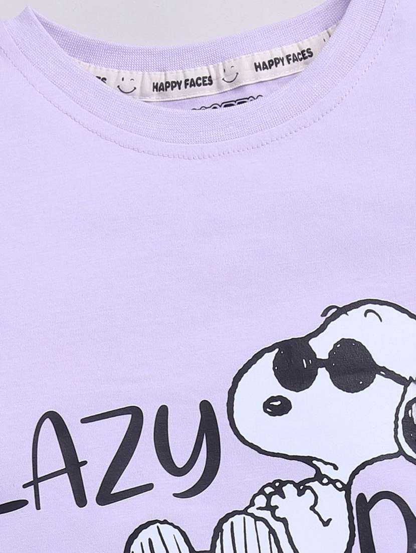 girls printed short sleeve tee - 22282444 -  Standard Image - 2