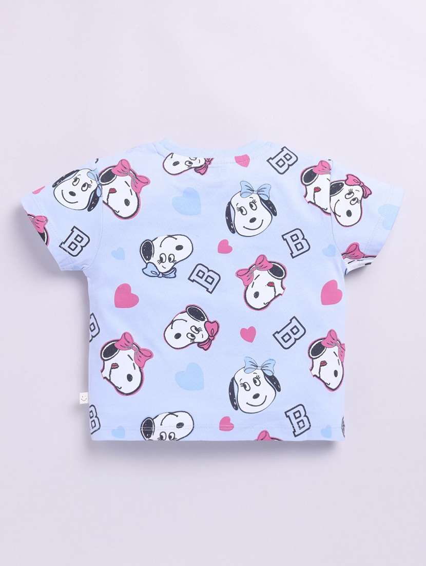 Girls Printed Short Sleeve Tee - 22282449 -  Standard Image - 2