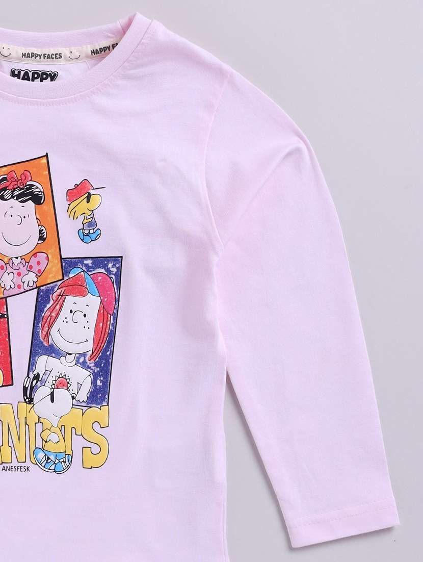 girls printed long sleeve tee - 22282453 -  Standard Image - 2