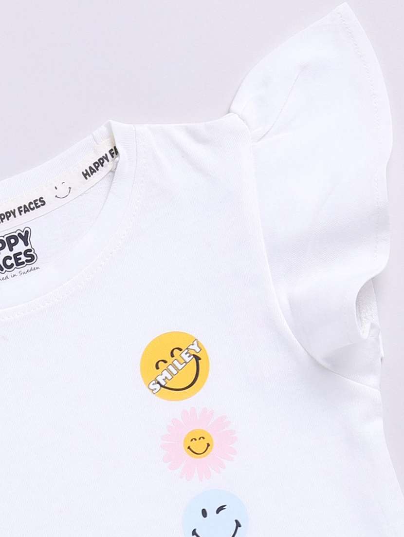 girls printed short sleeve tee - 22282466 -  Standard Image - 2