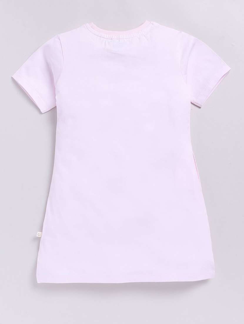 girls printed short sleeve a-line dress - 22282470 -  Standard Image - 2