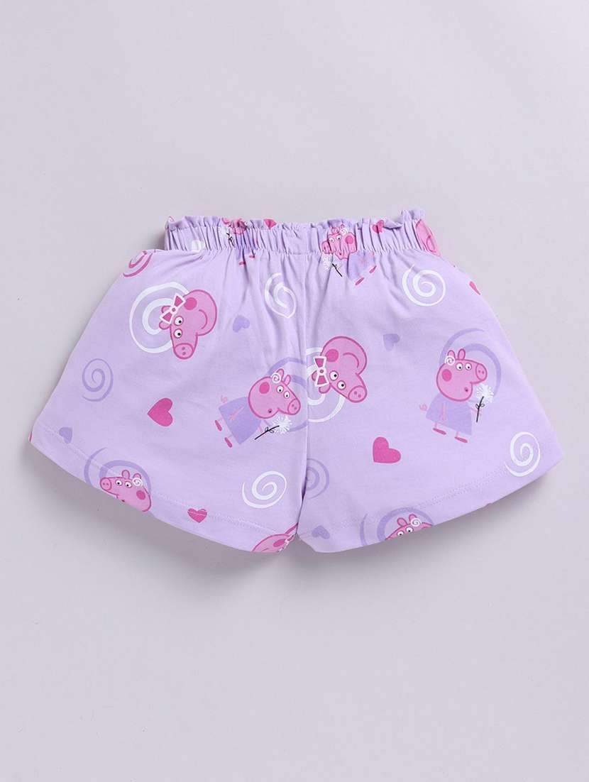 kids printed mid rise shorts  - 22282488 -  Standard Image - 2