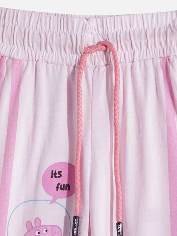 girls printed mid rise jogger - 22282503 -  Standard Image - 2