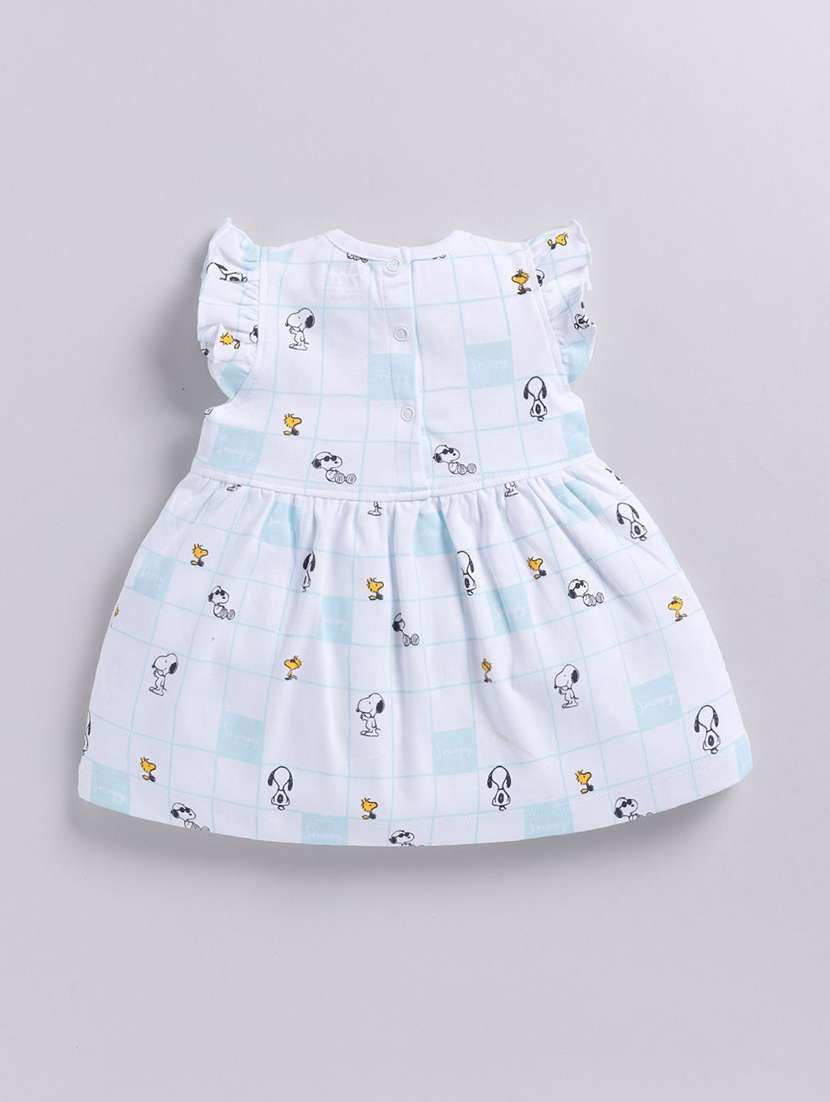 girls printed sleeveless flared dress - 22282541 -  Standard Image - 2