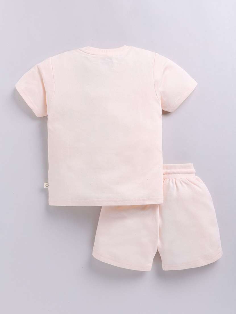 boys printed shorts co-ord set - 22282632 -  Standard Image - 2