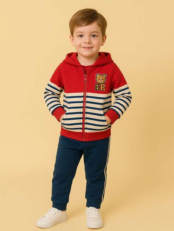 kids printed full length co-ord set