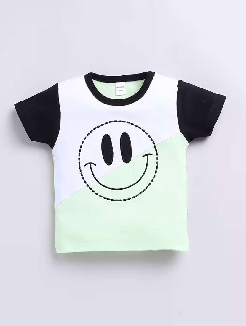 boys printed shorts co-ord set - 22282693 -  Standard Image - 2