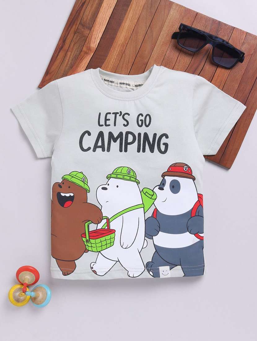 boys printed short sleeve t-shirt
