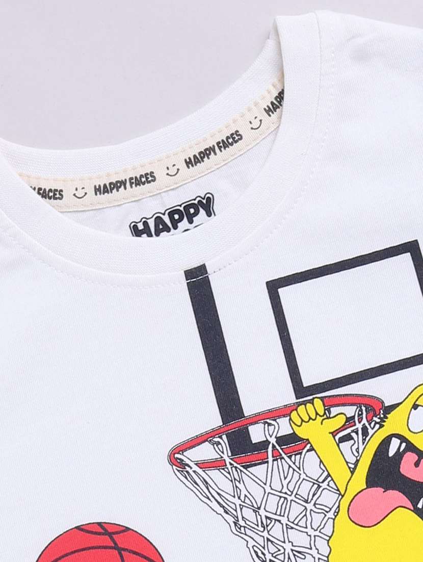 Boys Printed Short Sleeve T-shirt - 22282881 -  Standard Image - 2
