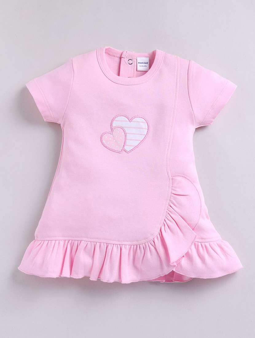 girls short sleeve dress with bloomer  - 22283087 -  Standard Image - 2