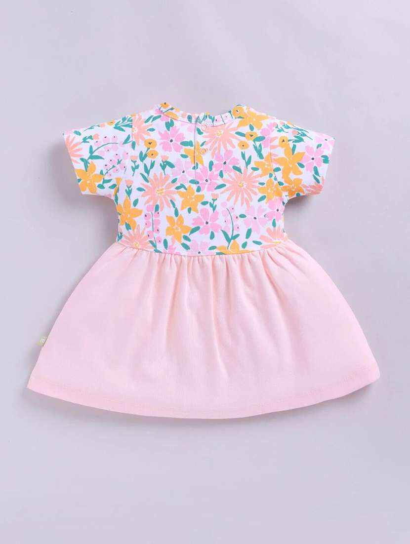 Girls Printed Short Sleeve Dress - 22283174 -  Standard Image - 2