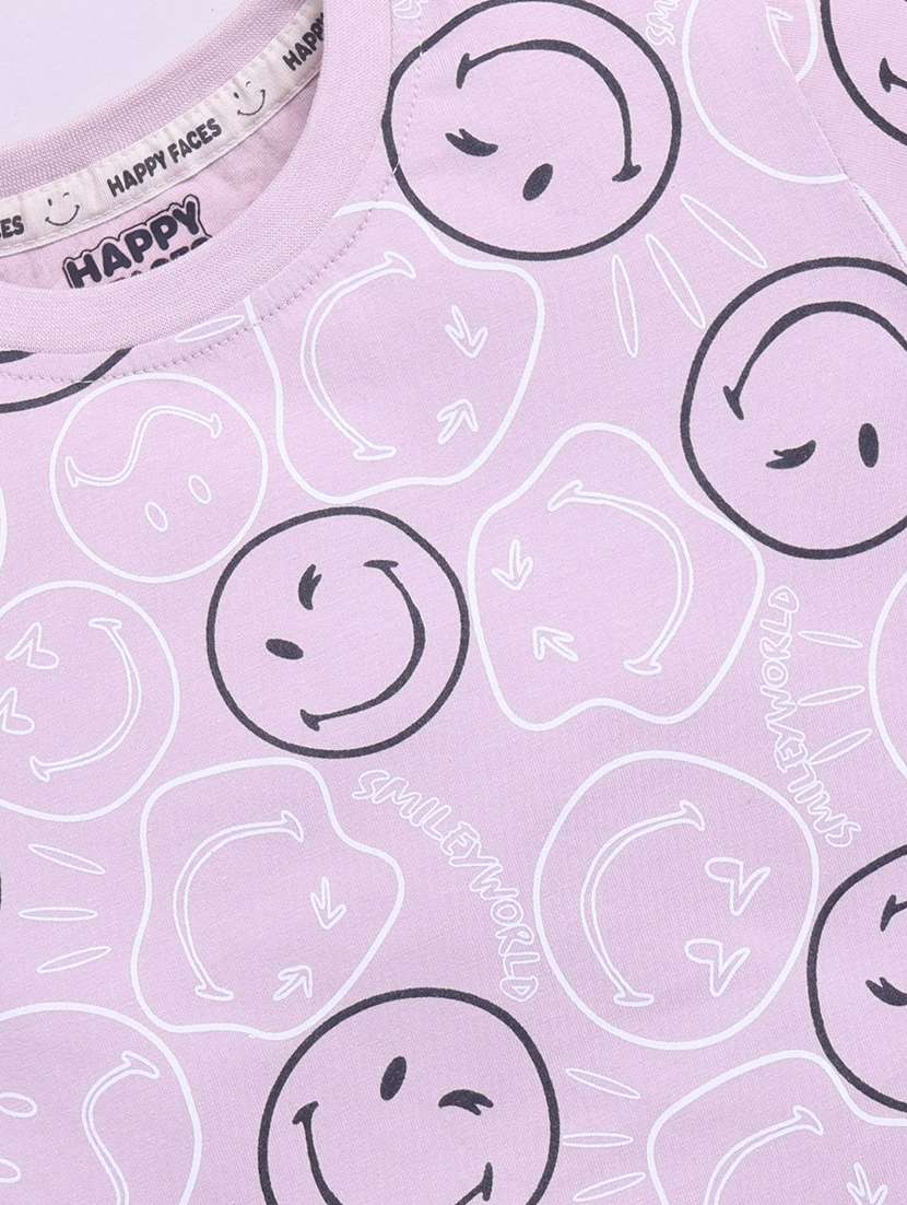 Girls Printed Short Sleeve T-shirt - 22283229 -  Standard Image - 2