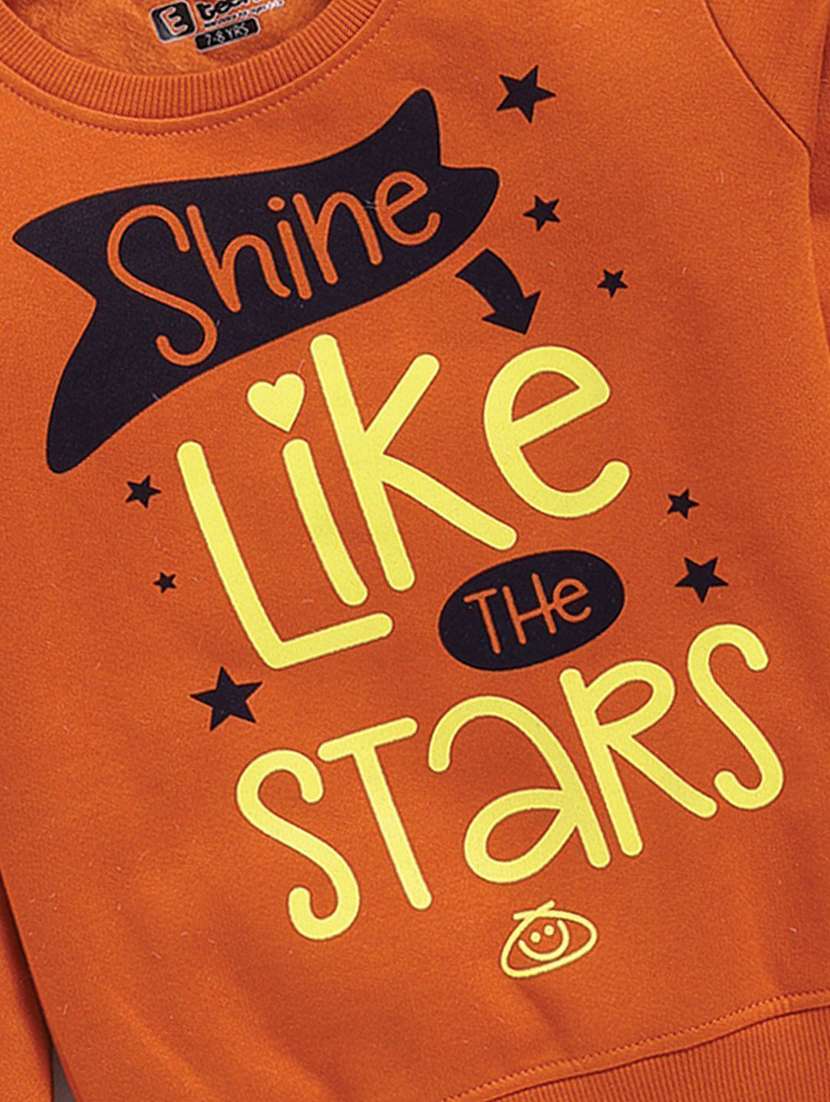 girls printed long sleeve sweatshirt - 22283365 -  Standard Image - 2