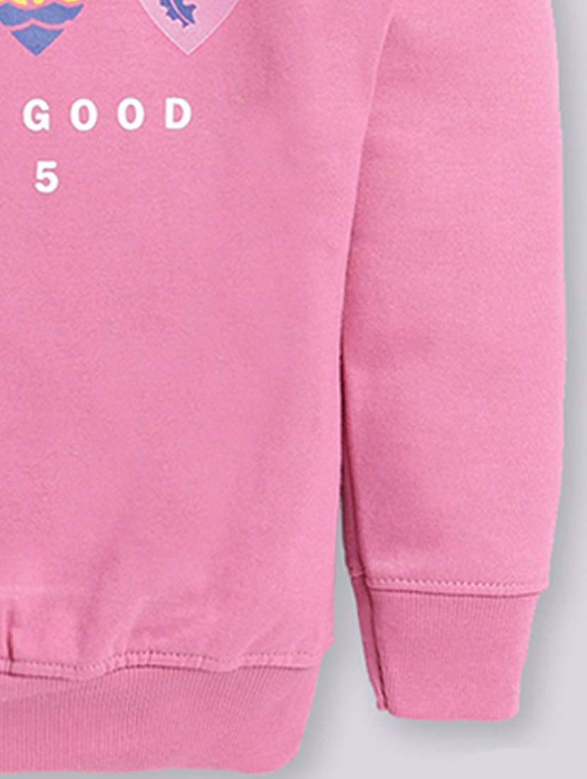 girls printed long sleeve sweatshirt - 22283367 -  Standard Image - 2